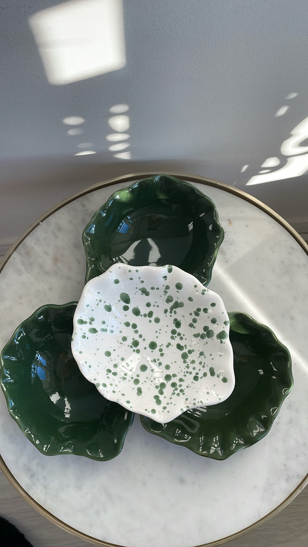 Bol apéro X 4 -Mix vert